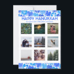 CUSTOM FOTO Ugly Hanukkah Sweaters Niedlich Flat C<br><div class="desc">Passen Sie diese Flachkarte an, indem Sie auf der Vorder- oder Rückseite Ihre eigenen Fotos und Texte hinzufügen. Vor den Fotos gibt es ein Raster, das es einfacher macht, Fotos jeder Größe, die Sie haben, zu verwenden und sie in quadratischer Form aufgereiht und behalten. Sie können das Raster löschen oder...</div>