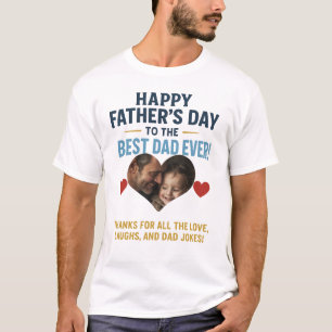 Custom Foto Vatertag T - Shirt - Bester Vater je