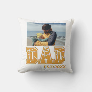 Custom Foto Vathage Tag Sport Vater Basketball Vat Kissen
