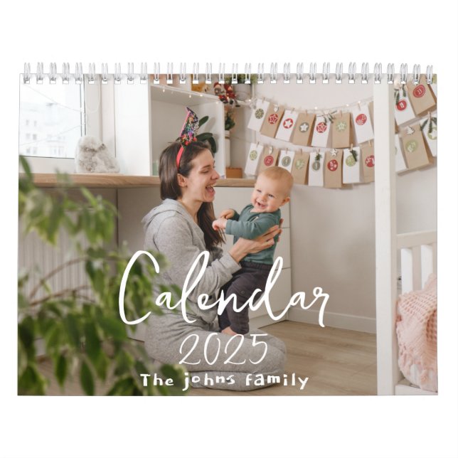 Custom Foto Wall Calendar 2025 für Zuhause & Offic Kalender (Titelbild)