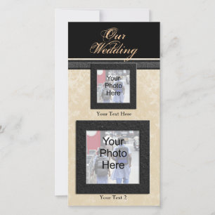 Custom Foto Wedding Card, Classic Foto Cards