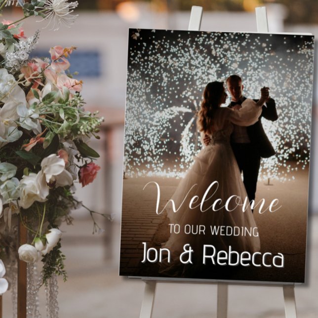 Custom Foto Wedding Welcome Poster (Von Creator hochgeladen)