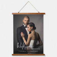 Custom Foto Wedding Welcome