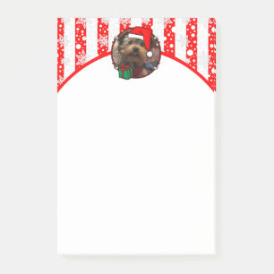 Custom Foto Weihnachts-Weihnachtsmannmütze Pet HO  Post-it Klebezettel