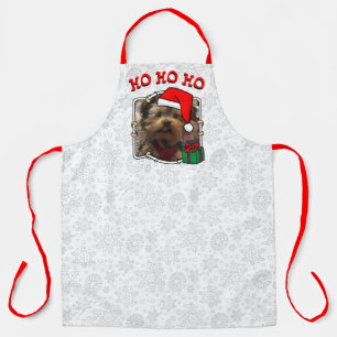 Custom Foto Weihnachts-Weihnachtsmannmütze Pet HO  Schürze