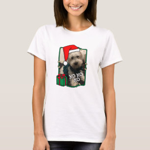 Custom Foto Weihnachts-Weihnachtsmannmütze Pet HO  T-Shirt