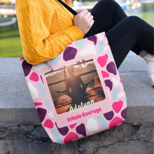 Custom Foto Yogo Lover Teacher Mama Frauen Geschen
