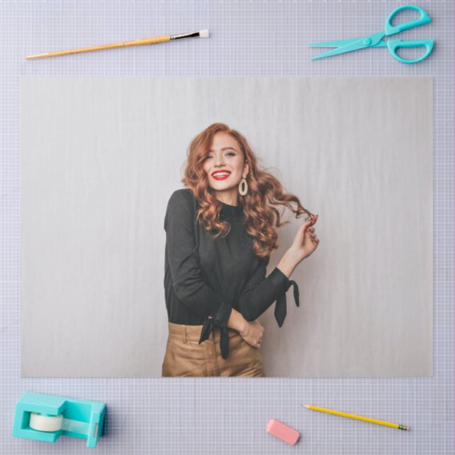 Custom Fotos Party Selfie Picture Fotografie Seidenpapier (Basteln)