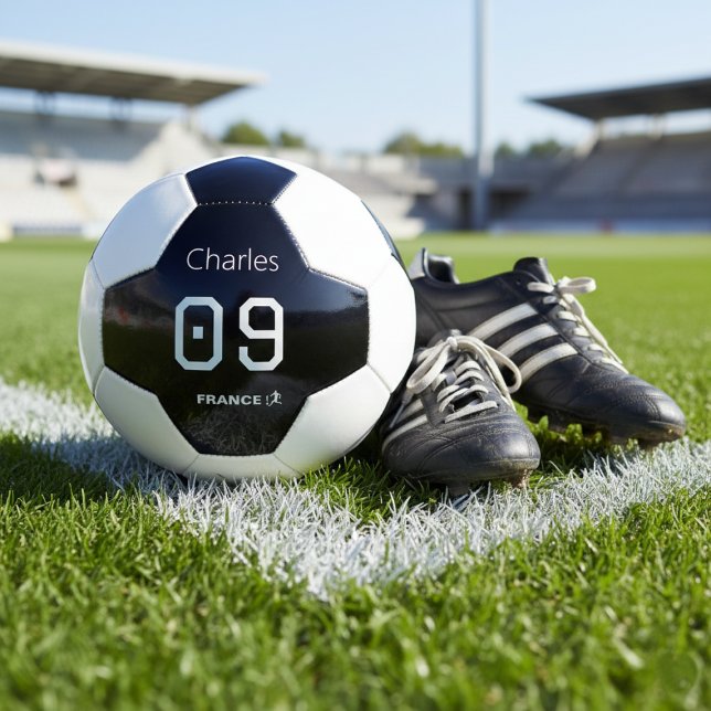 Custom France Soccer Ball - Add Your Name (Von Creator hochgeladen)