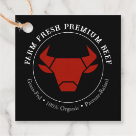 Custom Fresh Premium Beef Business-Tag Geschenkanhänger