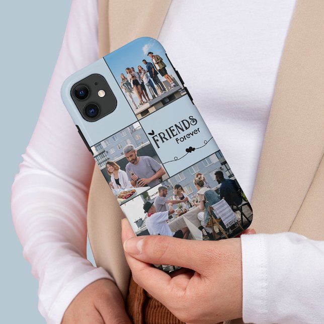 Custom Friends Forever Foto iPhone Case (Von Creator hochgeladen)