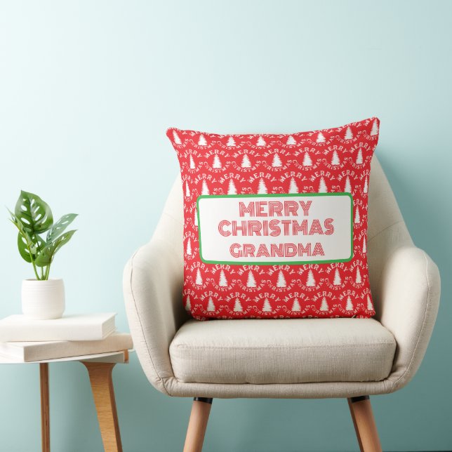 Custom Frohe Weihnachten Personalisierte Geschenke Kissen (Stuhl )