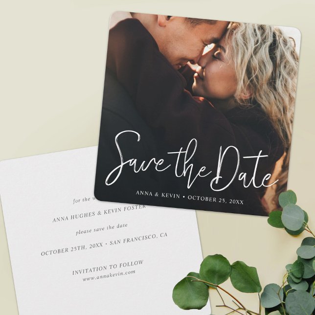 Custom Full Foto Wedding Save The Date (Von Creator hochgeladen)