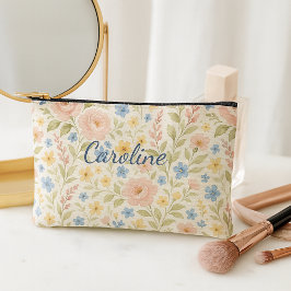 Custom Fun Classy Shabby Französisch Floral Art Mu Zubehörtasche