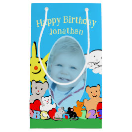 Custom Fun Cute Animals Birthday Kleine Geschenktüte