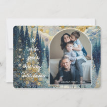 Custom Fun Farbenfrohe Abstrakte Winter Wunderland