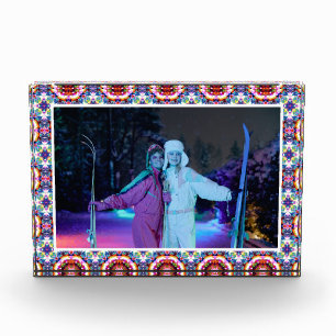 Custom Fun Frohe Weihnachts Dopamin Dekor Schweste Fotoblock