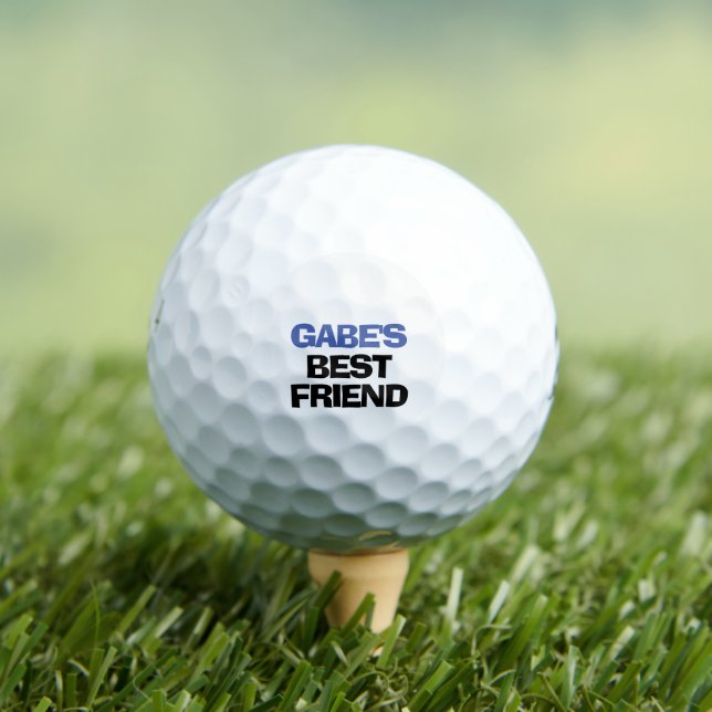 Custom Funny Best Friends Zitat Golfball (Insitu T-Shirt)