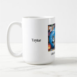 Custom Funny Childless Cat Ladys KAMALA 2024 Kaffeetasse