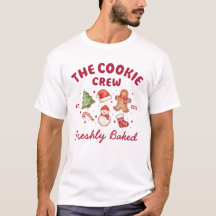 Custom Funny Cookie Crew Christmas Matching Family