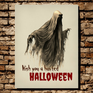 Custom Funny Creepy Ghoul Spuk Halloween-Party Poster