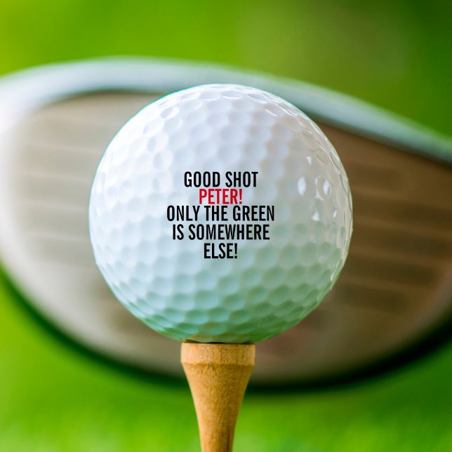 Custom Funny Golfball (Funny custom golf ball)