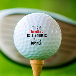 Custom Funny Golfball