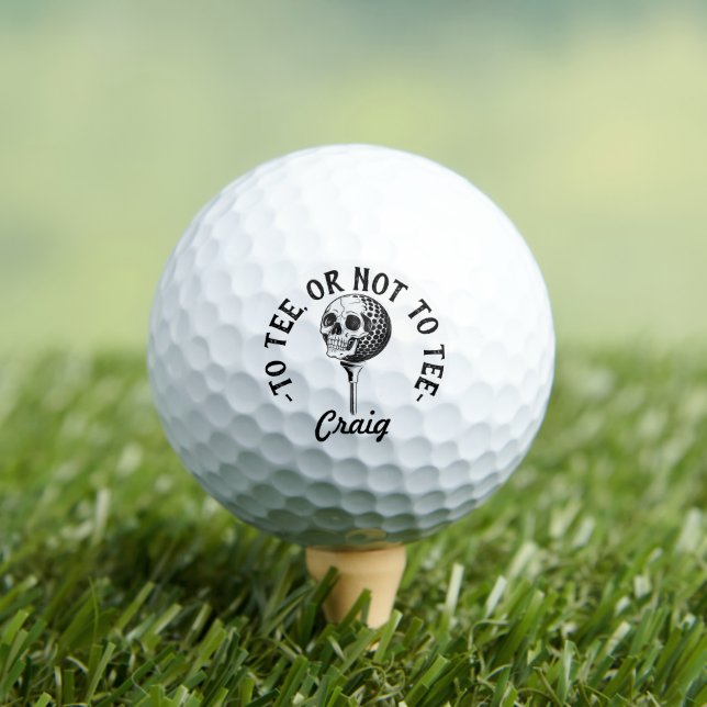 Custom Funny Golfer Zitat Einfach Golfball (Insitu T-Shirt)