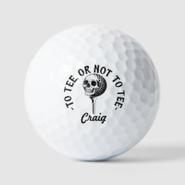 Custom Funny Golfer Zitat Einfach Golfball