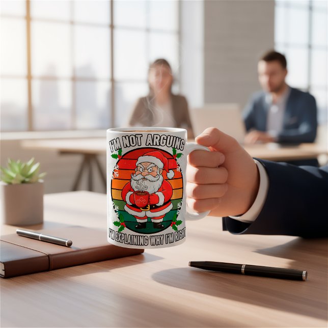 Custom Funny Grumpy Weihnachten Kaffeetasse (Von Creator hochgeladen)