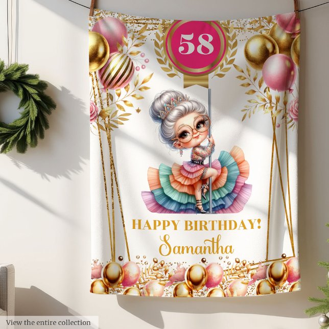 Custom Funny Oma Blanket Geburtstagsgeschenk Fleecedecke (Custom Funny Grandma Blanket Birthday Gift)
