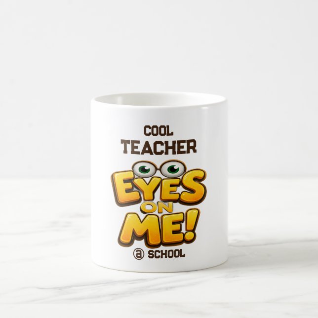 Custom Funny Teacher Gifts  Personalized by School Kaffeetasse (Mittel)