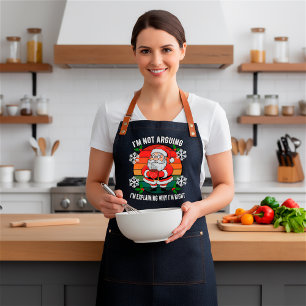 Custom Funny Weihnachten Weihnachtsfeiertag Küche Schürze