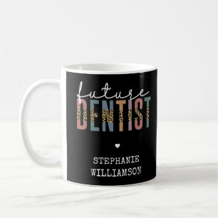 Custom Future Dentist Dentalschüler Geschenke Kaffeetasse