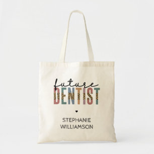 Custom Future Dentist Dentalschüler Geschenke Tragetasche