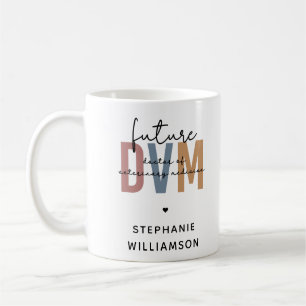 Custom Future DVM Doctor of Veterinary Medicine Kaffeetasse