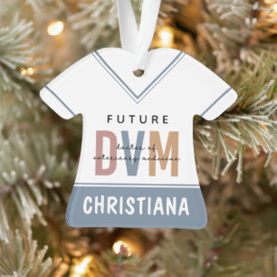 Custom Future DVM Doctor of Veterinary Medicine Ornament