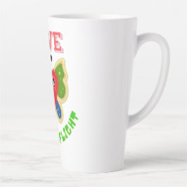 Custom Fuzzy Heart Butterfly Gift Milchtasse