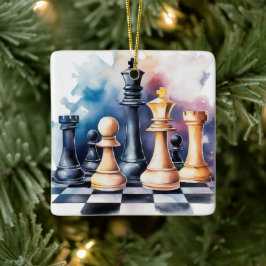 Custom Galaxy Schach Stücke Moderne Schach Weihnac Keramikornament