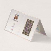 Custom Gallery Business QR Code Card Broschüre