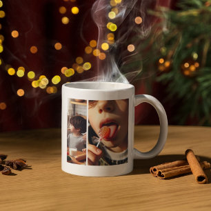 Custom Gallery of Three Fotos Kaffeetasse
