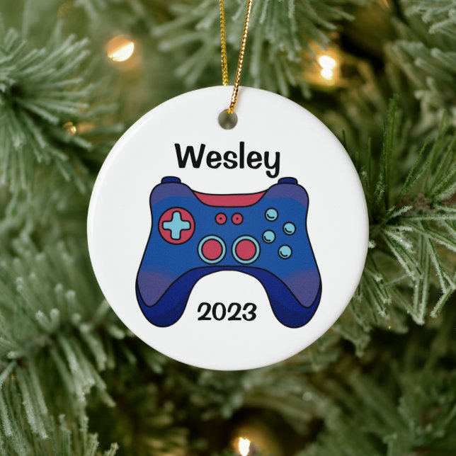 Custom Gamer Ornament (Baum)