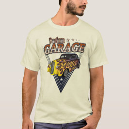 CUSTOM Garage Hot Rod Auto USA Vintl T-Shirt