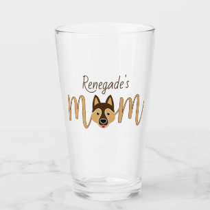 Custom German Shepherd Mama Glas