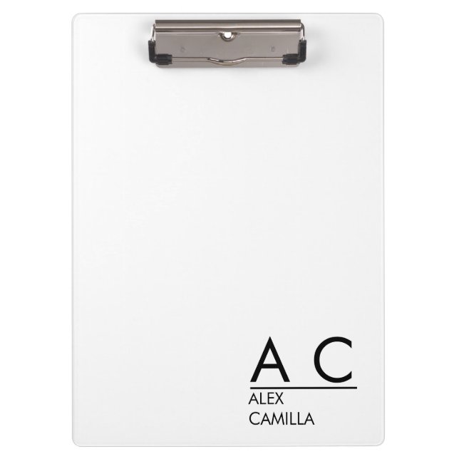 Custom Gift Set, Personalized, Appreciation Gift,  Klemmbrett (Vorderseite)