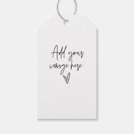 Custom Gift Tag Gastgeschenk Label Hang Tag Hochze Geschenkanhänger