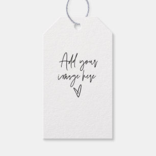 Custom Gift Tag Gastgeschenk Label Hang Tag Hochze Geschenkanhänger
