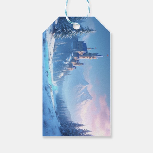 Custom Gift Tags - Winter Geschenkanhänger (Rückseite)