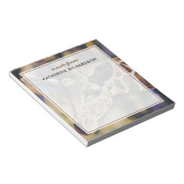 Custom Giraffe Watercolor Malerei Art Notizblock