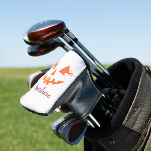 Custom Girl Kürbislaterne Pumpkin Halloween Golf Headcover